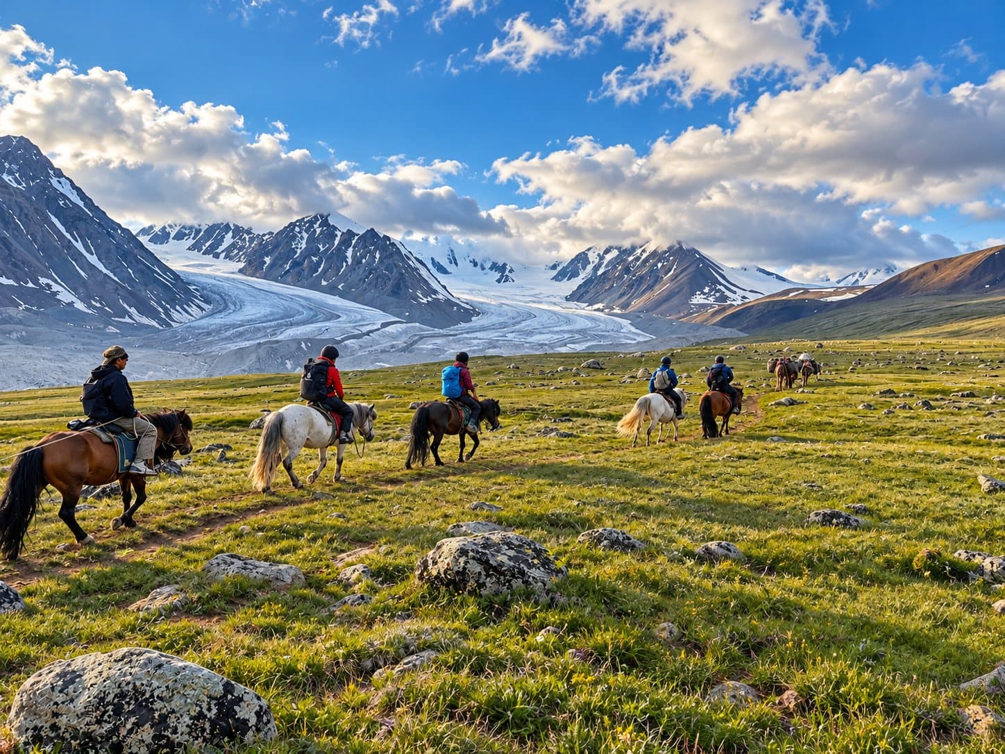 Altai Mountain Horseback Riding Tour